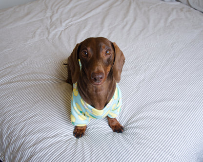 Lemon Print Sweater Fleece Sweatshirt